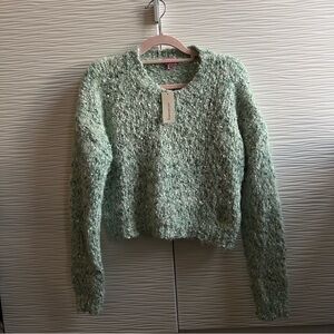 Mint-colored sweater